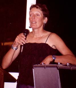 Katie speaking