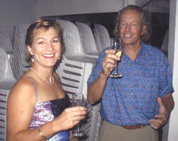 Mike and Philippa